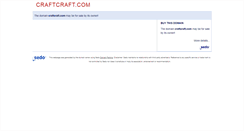 Desktop Screenshot of craftcraft.com